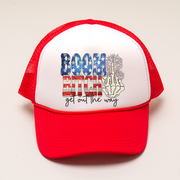 4th of July Trucker Hat - Boom Out the Way!