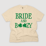 St. Patricks Day T-Shirt Vintage - Bride & Boozy