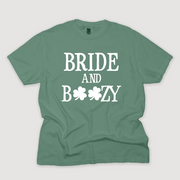 St. Patricks Day T-Shirt Vintage - Bride & Boozy