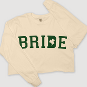 St. Patricks Day Long Sleeve T-Shirt Vintage - Bride Clover