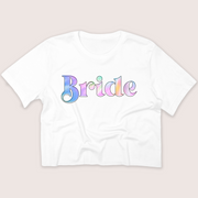 Bride Tye-Dye Cropped Tee