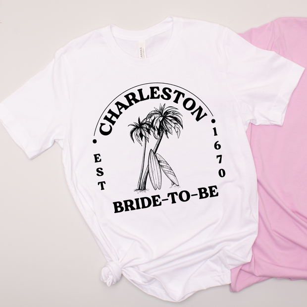 Charleston Surfs Up - Bachelorette - T-Shirt