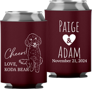 Pet Portrait 01 - Cheers! - Neoprene Can