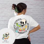 Tequila Shirt Chip Dippin' Cropped
