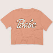 Doll Babe - Spring - Ditzy Flower - Cropped T-Shirt
