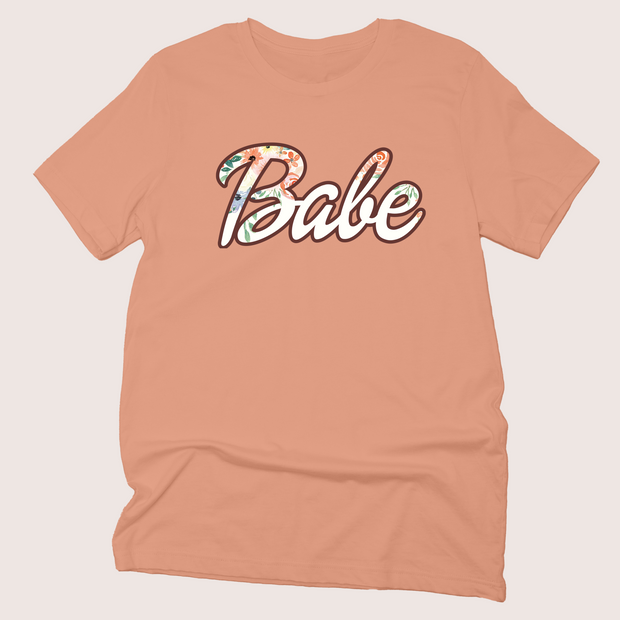 Doll Babe - Spring - Orange Flower - T-Shirt