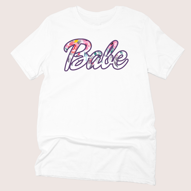 Doll Babe - Spring - Purple Flower - T-Shirt