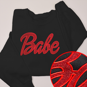 Doll Babe - Valentines Glitter - Sweatshirt