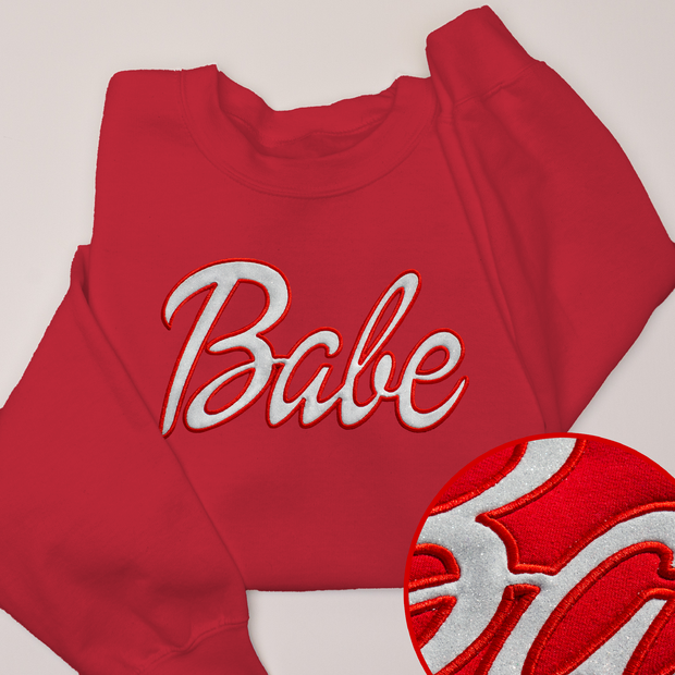 Doll Babe - Valentines Glitter - Sweatshirt