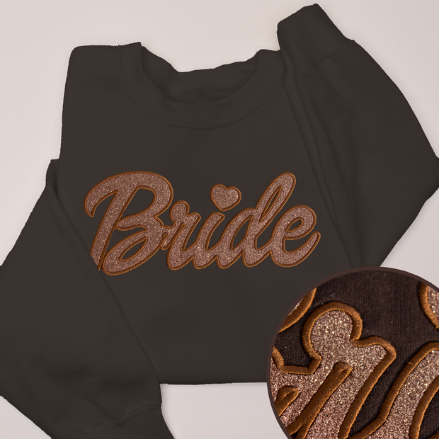 Doll Bride - Brown Glitter - Sweatshirt