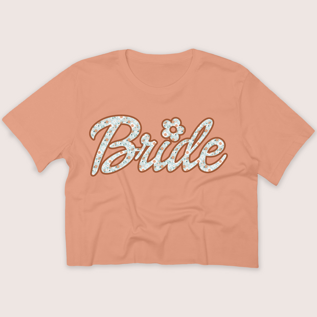 Doll Bride - Spring - Ditzy Flower - Cropped T-Shirt