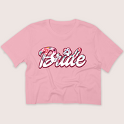 Doll Bride - Spring - Pink Flower - Cropped T-Shirt