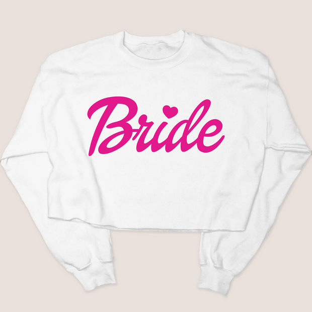 Doll Bride - Valentines Day - Cropped Sweatshirt