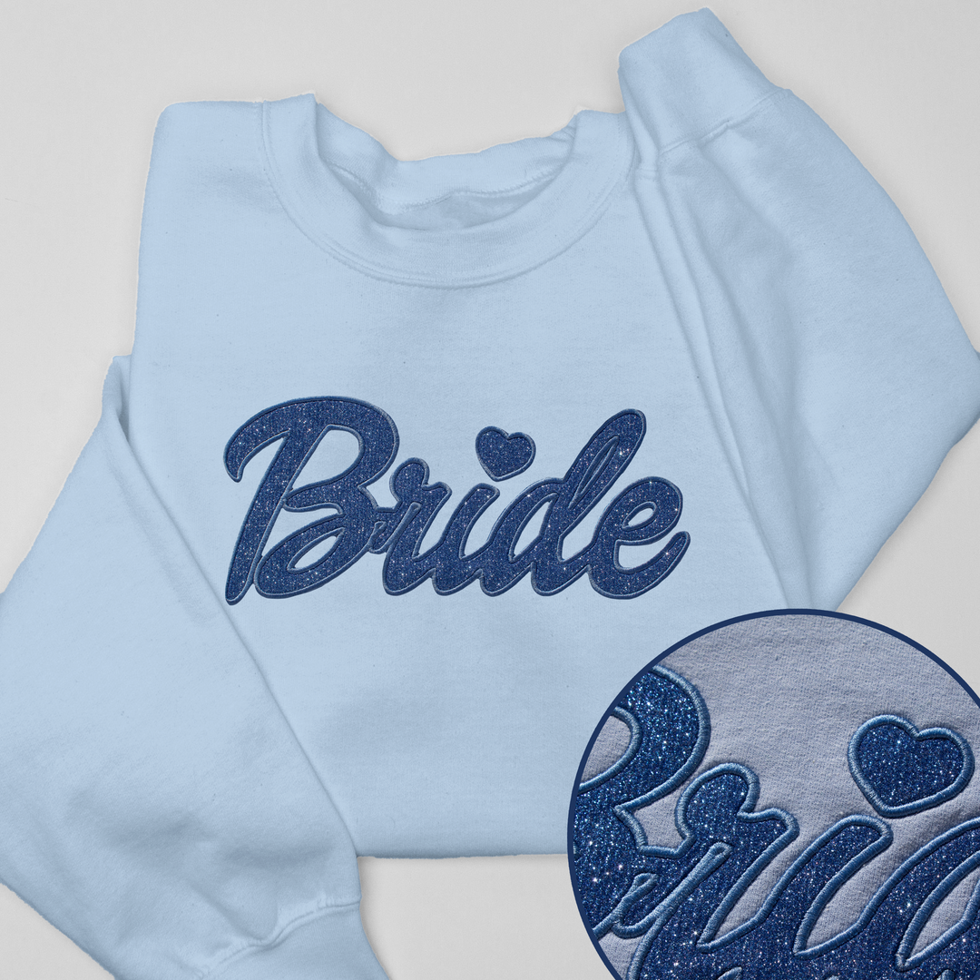 Doll Bride - Glitter - Sweatshirt | One Stop Bride Shop Doll Bride - Glitter - Sweatshirt | One Stop Bride Shop