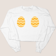 Easter Shirt Sweatshirt - Egg Boob Design