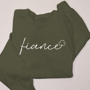 St. Patricks Day Sweatshirt - Fiance Clover
