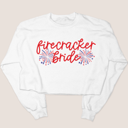 USA Patriotic -  Firecracker Bride Sweatshirt