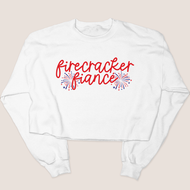 USA Patriotic -  Firecracker Fiance Sweatshirt