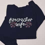 USA Patriotic -  Firecracker Wife Sweatshirt