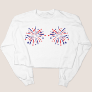 4th Of July Shirt Sweatshirt - Firework Boobs