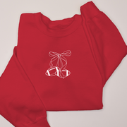 Football Shirt Sweatshirt - Football Cherries Bow