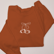 Football Shirt Sweatshirt - Football Cherries Bow