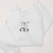 Football Shirt Sweatshirt - Football Cherries Bow