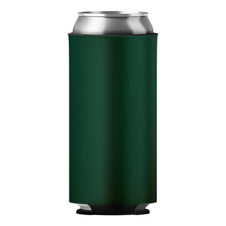 Neoprene Slim Can Koozee - One Color, Double Sided Print | Koozee