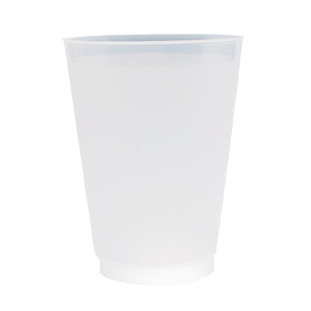 Wedding 007 - Here's To A Long Life & A Married One - 16 oz Plastic Cups