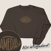 Football Shirt Sweatshirt - Embroidery Game Day Football