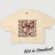 Football Shirt - Game Day Football Bow