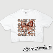 Football Shirt - Game Day Football Bow