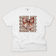 Football Shirt - Game Day Football Bow