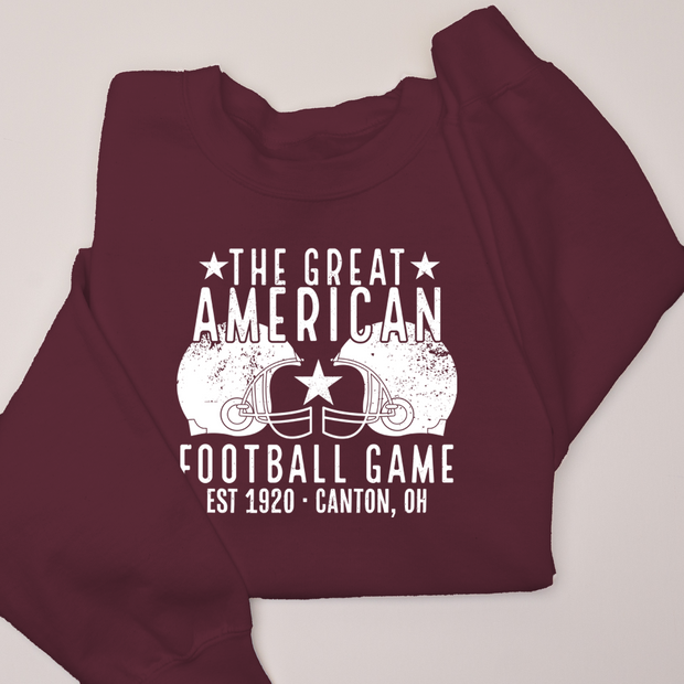 Football Shirt Sweatshirt - Great American Football Game