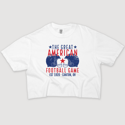 Football Shirt Cropped - Great American Football Game