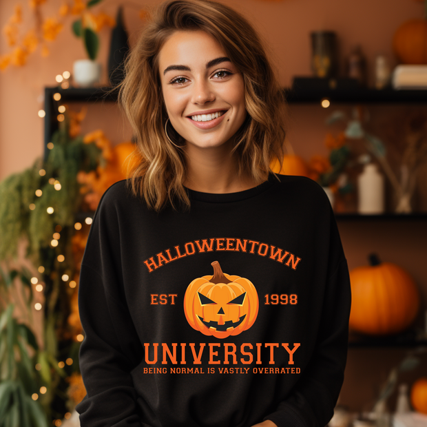 Halloween Town - Fall - Crewneck Sweatshirt