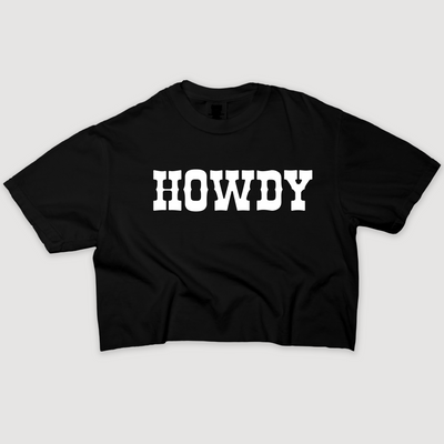 Texas Shirt Cropped - Howdy Western
