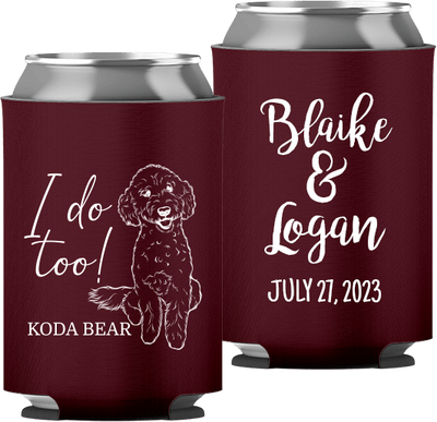 Pet Portrait 04 - I Do Too! - Neoprene Can