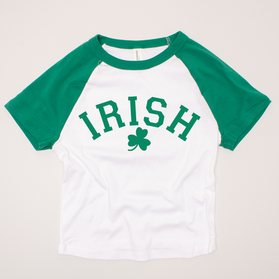 St. Patricks Day Adult Baby Doll Tee - Irish League