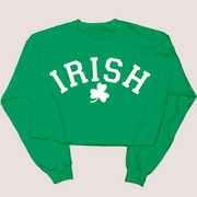 St. Patricks Day Sweatshirt Cropped - Irish League