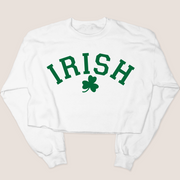 St. Patricks Day Sweatshirt Cropped - Irish League