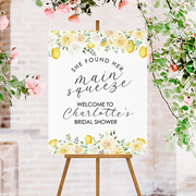 Bridal Shower Sign - Lemon Main Squeeze