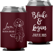 Pet Portrait 04 - Love - Neoprene Can