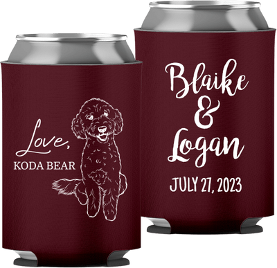 Pet Portrait 04 - Love - Neoprene Can