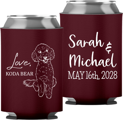 Pet Portrait 03 - Love - Neoprene Can