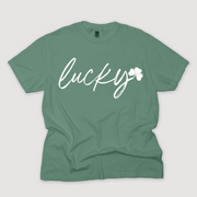 St. Patricks Day T-Shirt Vintage - Lucky Shamrock