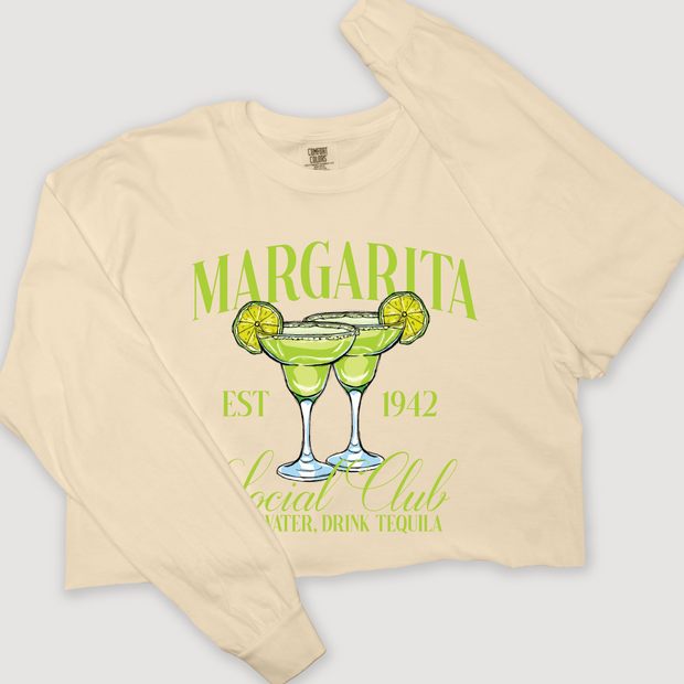 Tequila Shirt Margarita Cocktail - Long Sleeve