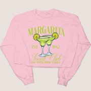 Tequila Shirt Margarita Cocktail - Sweatshirt Crop
