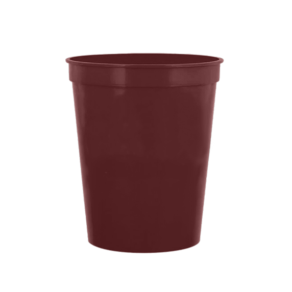 One Color, Double Side Print - 16 oz Plastic Cups