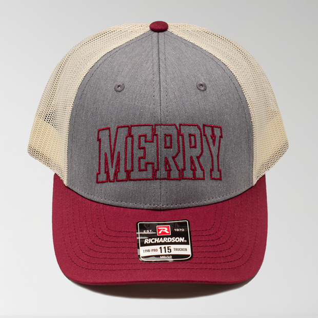 Merry - Low Profile Trucker Embroidered